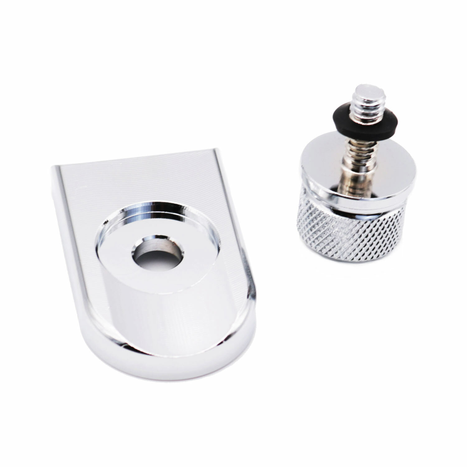 Rear Seat Screw Bolt Mount Knob Cover With Fender Mount Nut Kit For Harley