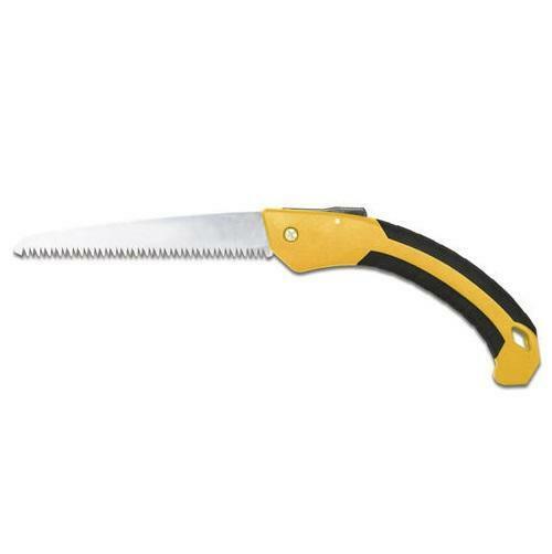 15" Folding Locking Pruning Saw 7" Blade w/ Tri-edge Teeth, Comfort Grip Handle
