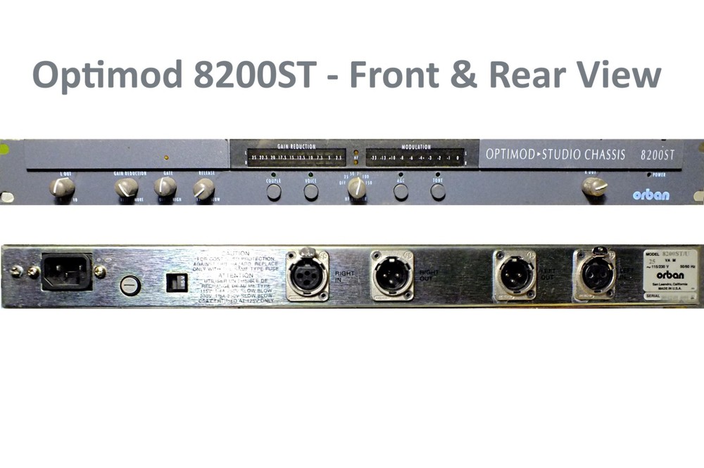 Orban Optimod 8200ST Studio Chassis