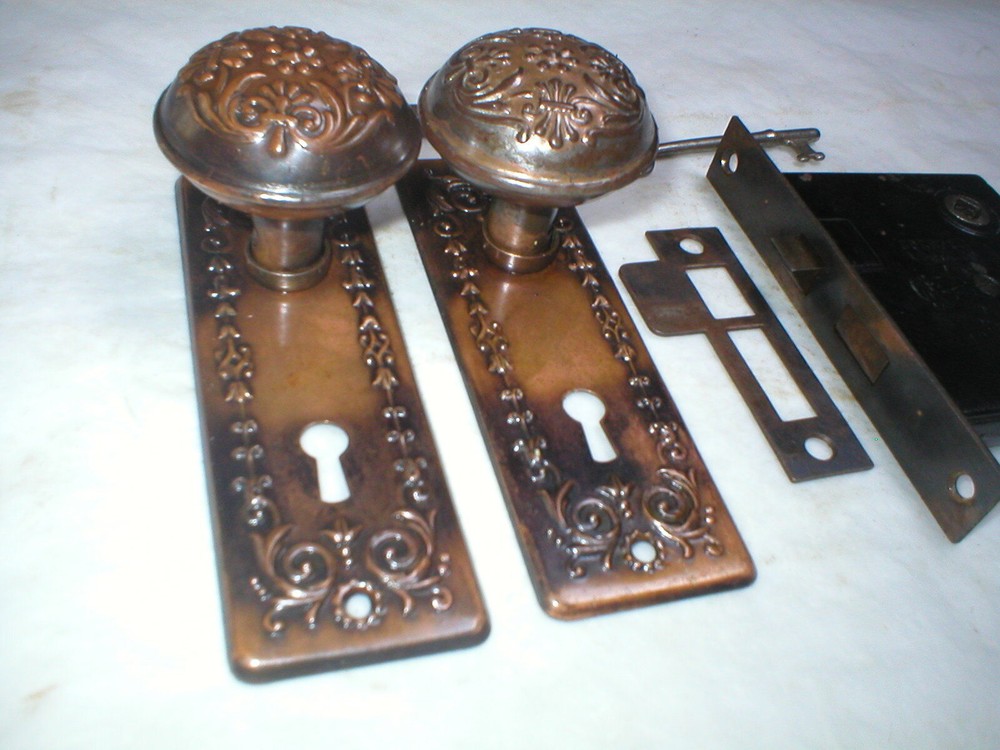 Antique Victorian Era Door Hardware