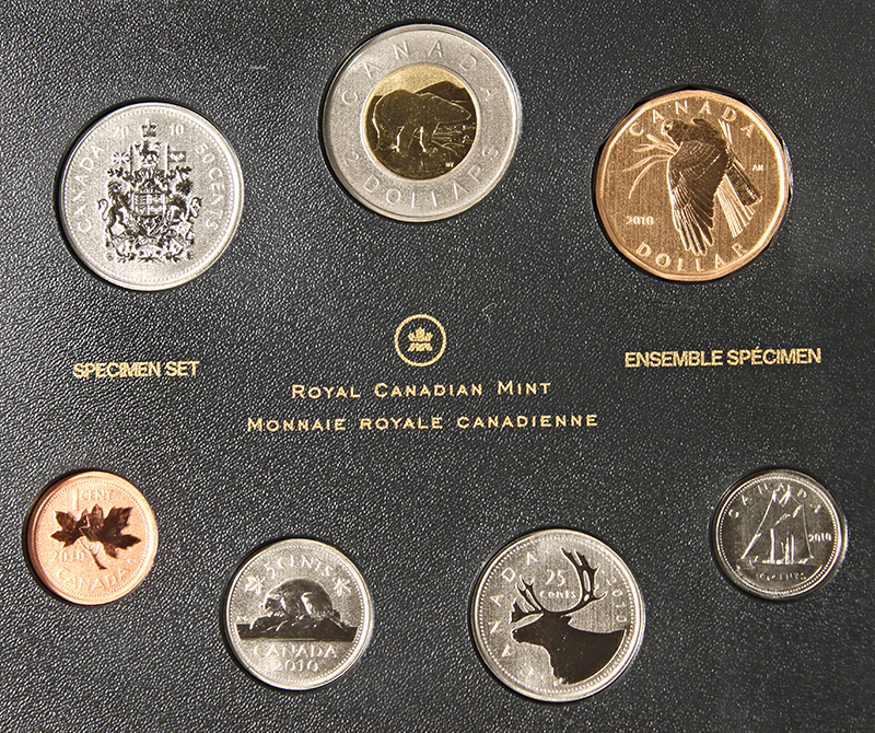 2010 Canada Specimen Set - Northern Harrier - OGP & COA