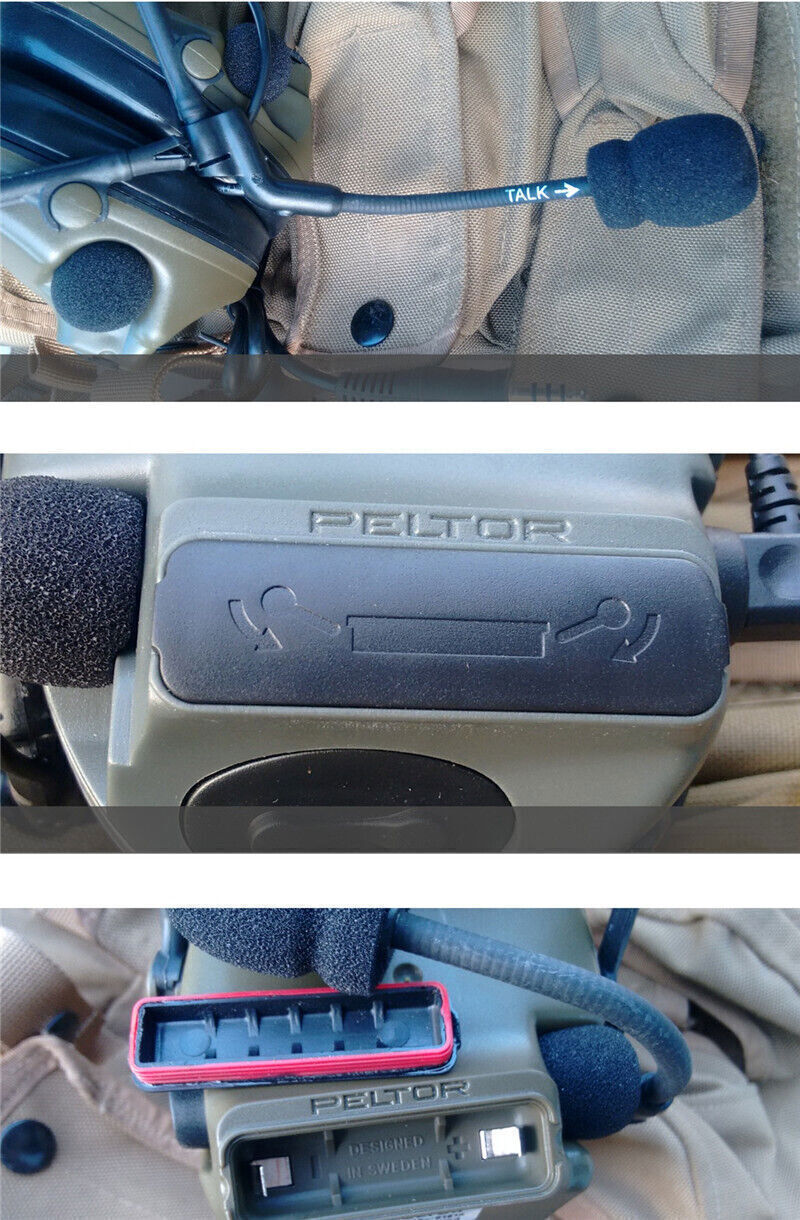 US! TCA Replica C3 Tactical Headphones Noise Reduction Headset COMTAC III