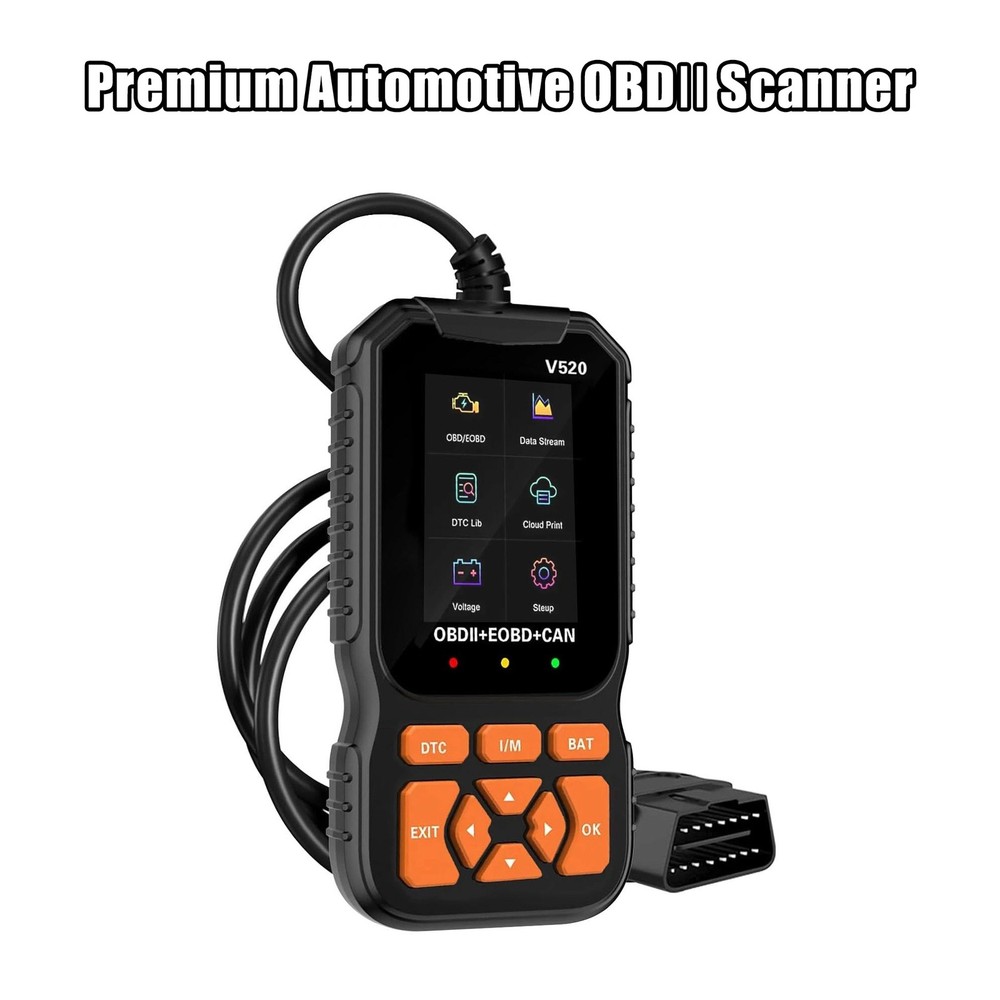 OBD2 Scanner Car Diagnostic Tool Dual UI Mode Read Clear Engine Light 35K+ Codes