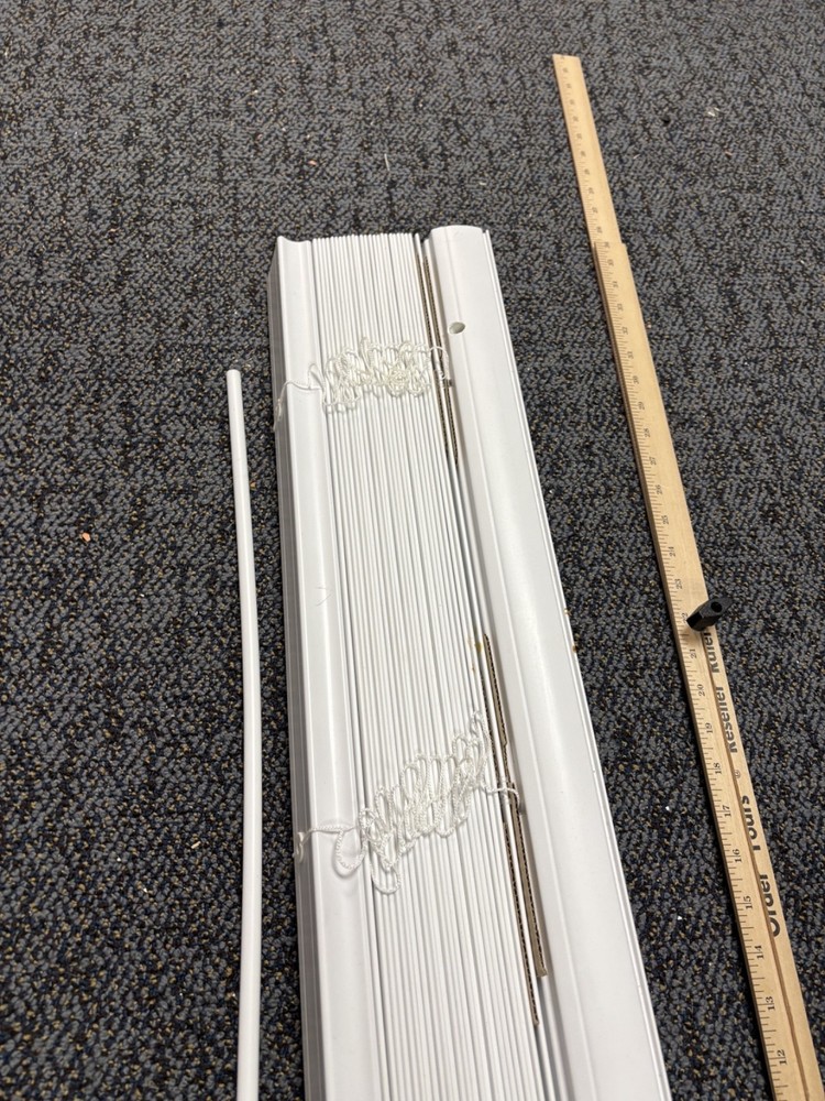 White Window Blinders