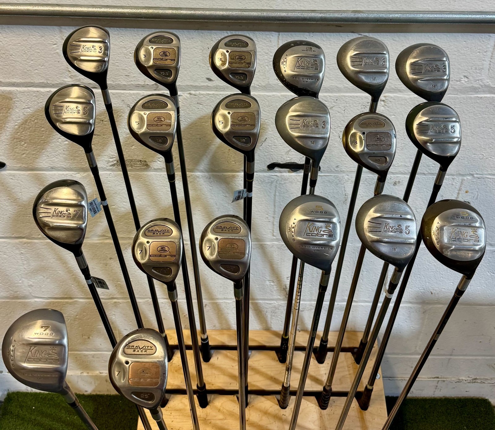 Wholesale Lot of 20 Golf Clubs - Cobra Fairway Woods