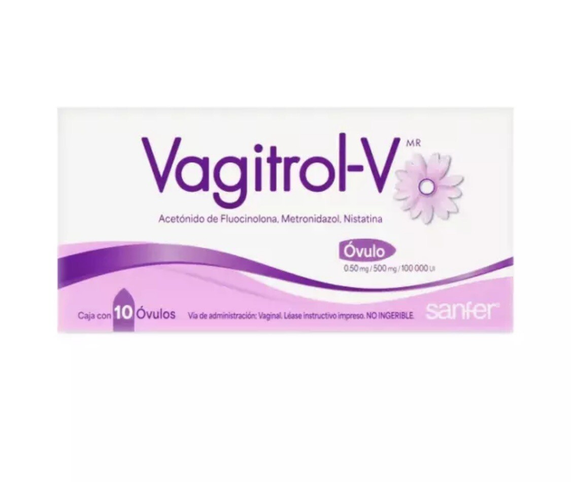 Vagitrol-V Vaginal With 10 ÓVULOS Vaginal Infection