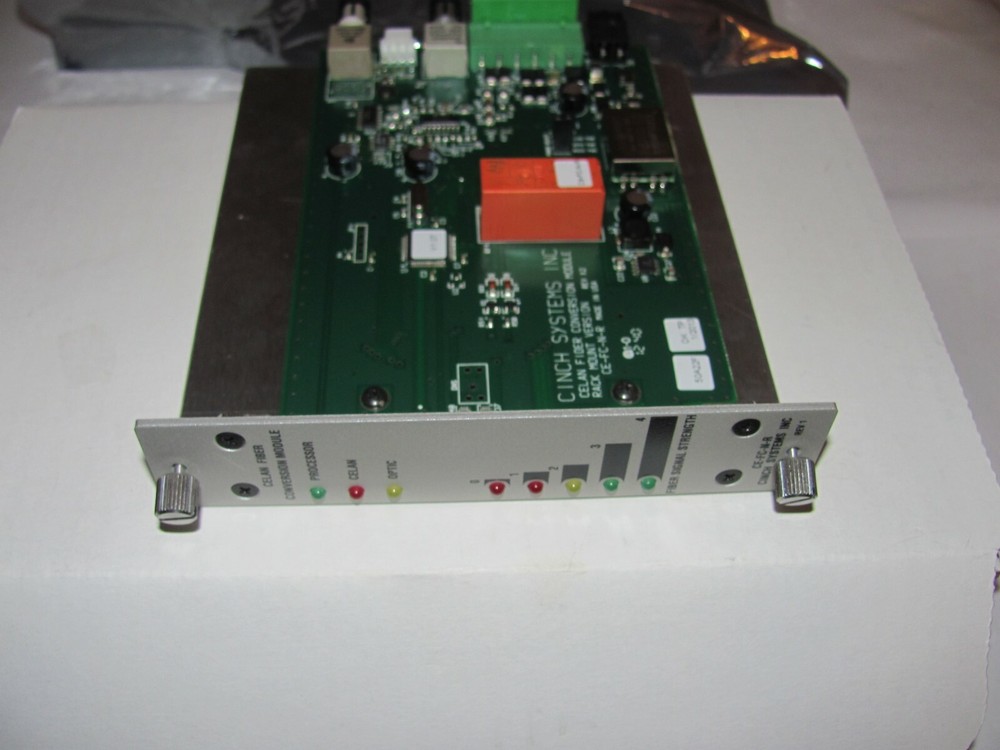 Cinch Systems Ce-FC-N-R Rack Mount Celan Fiber Conversion Module
