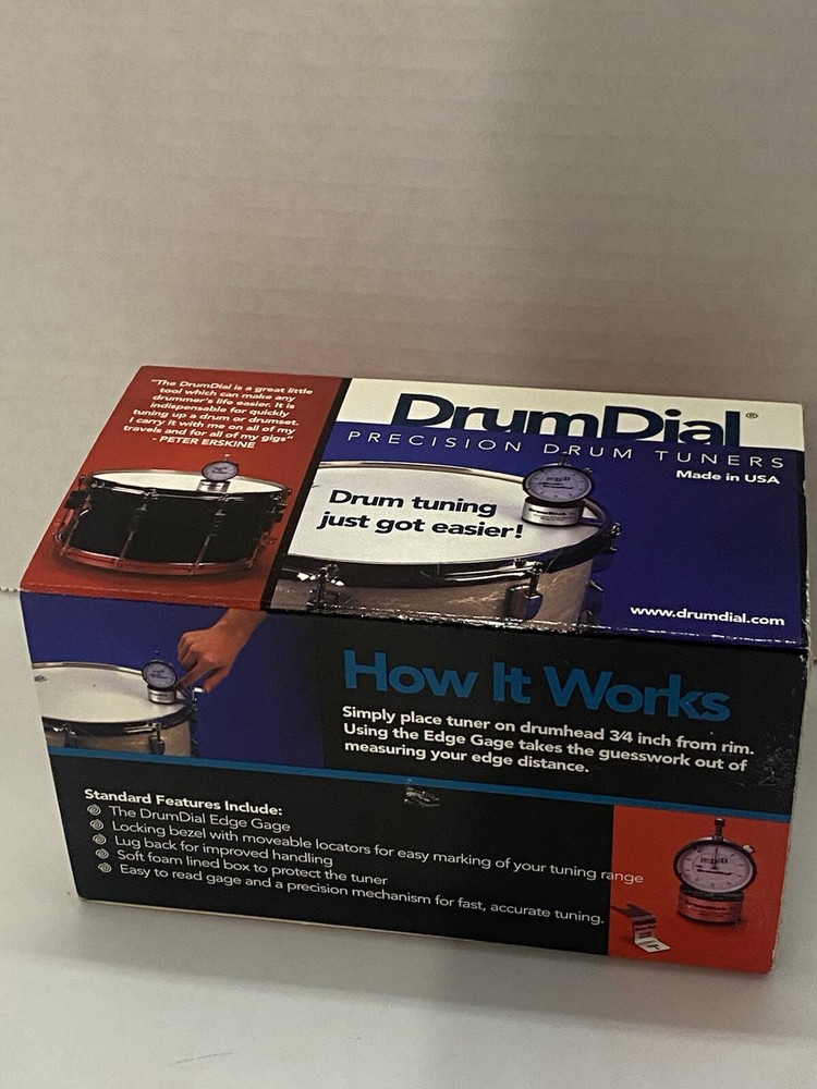 DrumDial DD Digital Precision Drum Tuner