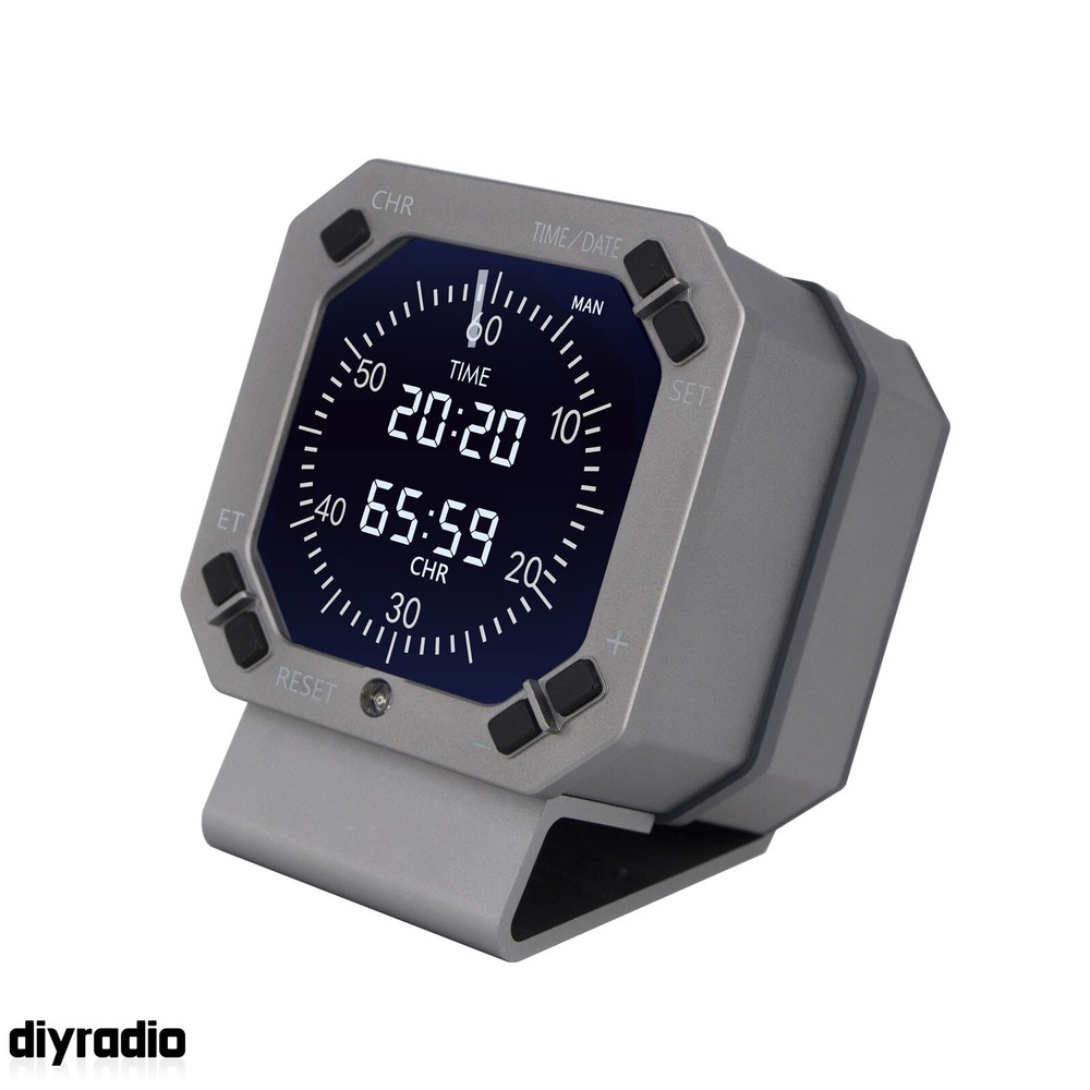 Simplayer Aviation Clock FCS LAB BOEING 737NG Aircraft Instrument Anodized+Shell