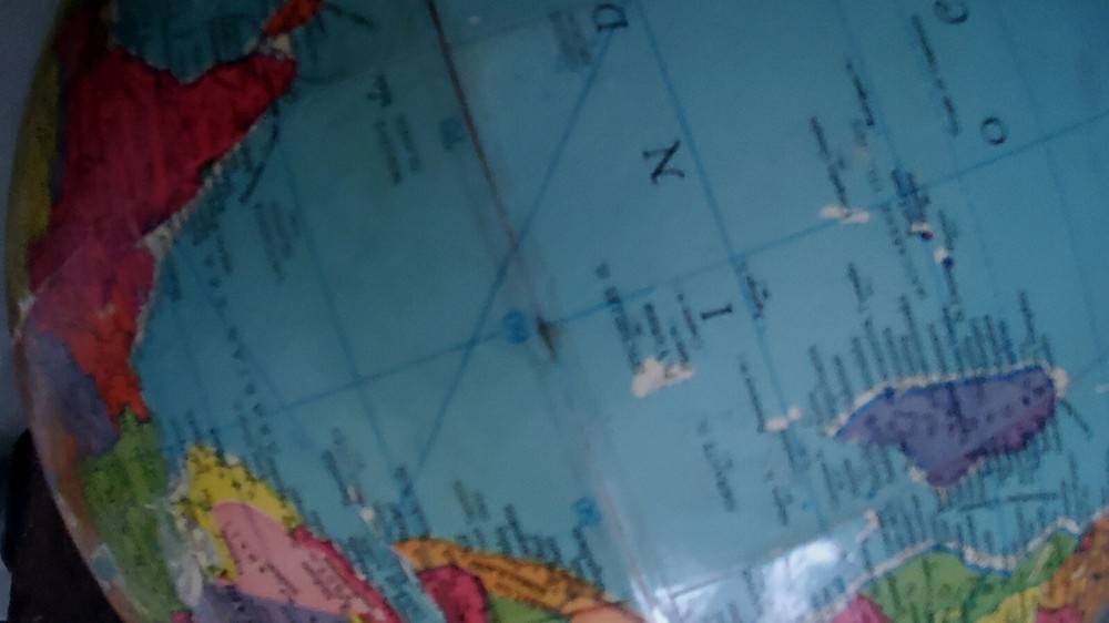 Vintage 50's Repolge Reference Globe