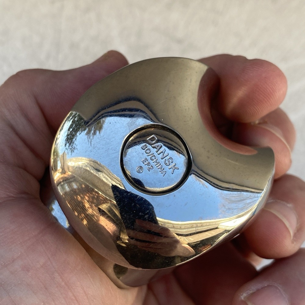 Dansk Otero Paperweight Silver plated