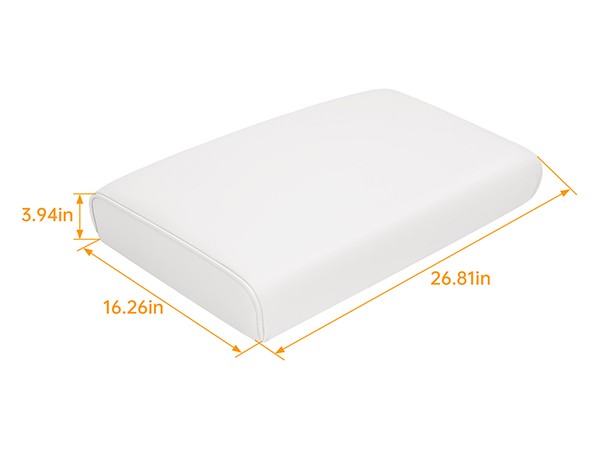 Seat Bottom Cushion White For 8WD159 Series 50 Quart Swingback Cooler Seat