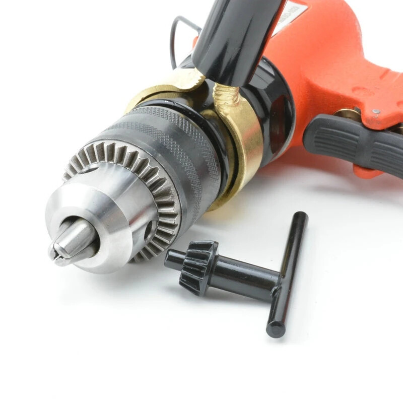 1PC Industrial-grade Pneumatic Hand Drill Hand Held Positive/Reverse Air Drill