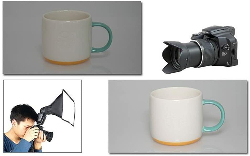 FOTOCREAT 8”×12”(20×30cm) Flash Diffuser Light Softbox