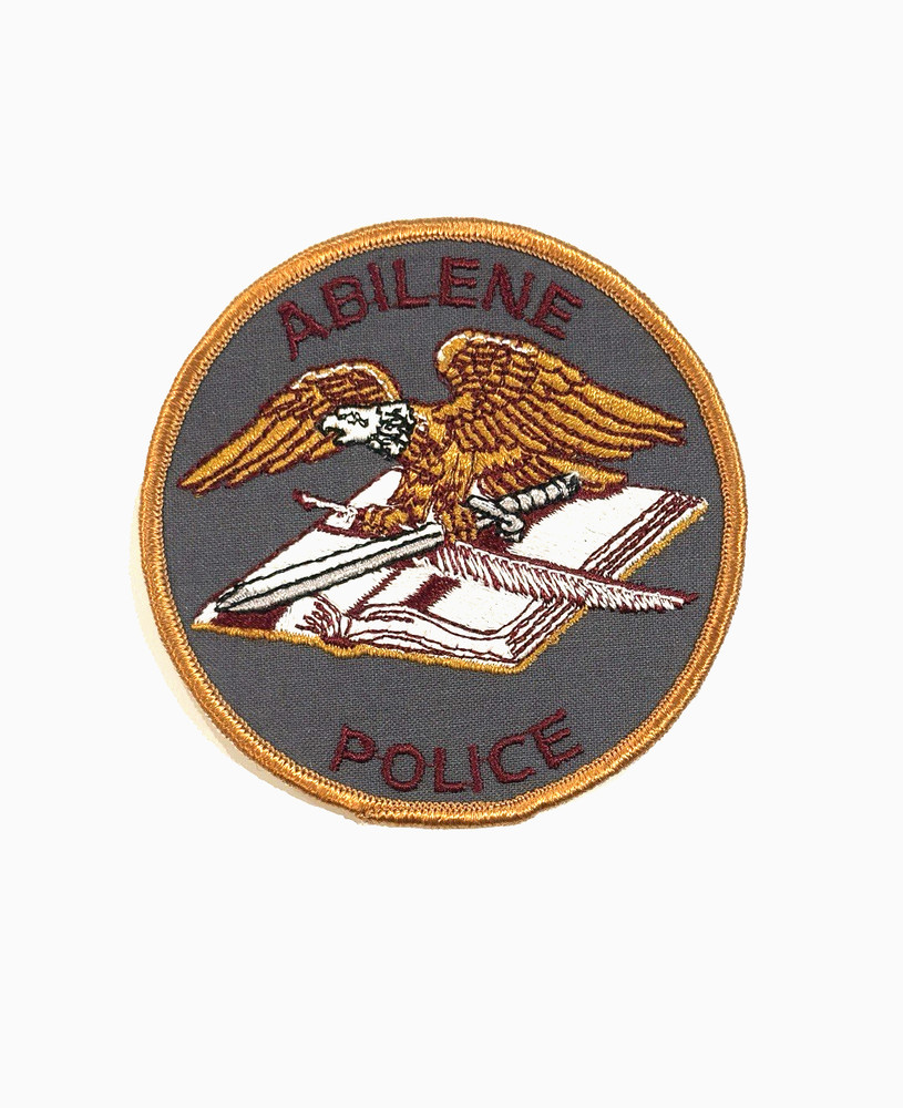 Abilene, Texas Police Patch with Eagle