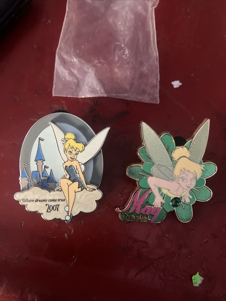 2x Disney Tinker Bell Limited Edition Pins