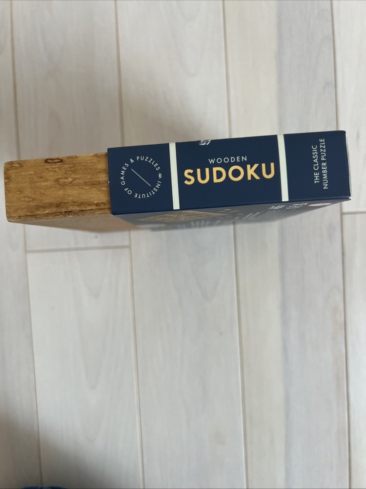 Wooden Sudoku Puzzle Workshop