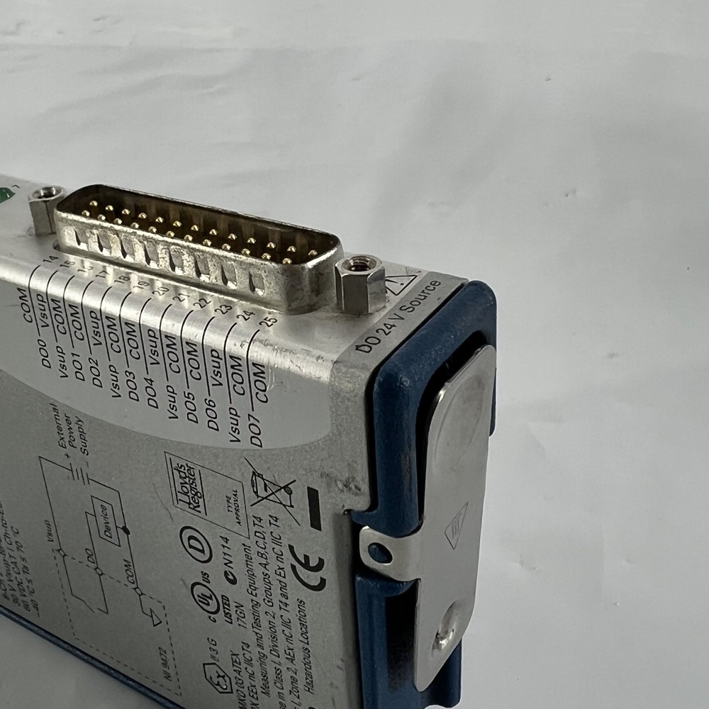 National Instruments NI 9472 w/ DSUB 8-Channel Digital Output Module.
