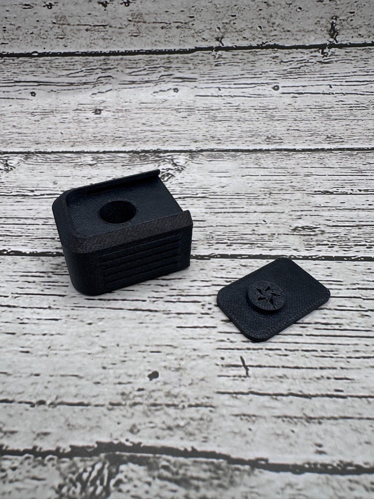 2011 Double‑Stack Mag Base Pads (2‑Pack) – PPS Carbon Fiber Polymer Grip