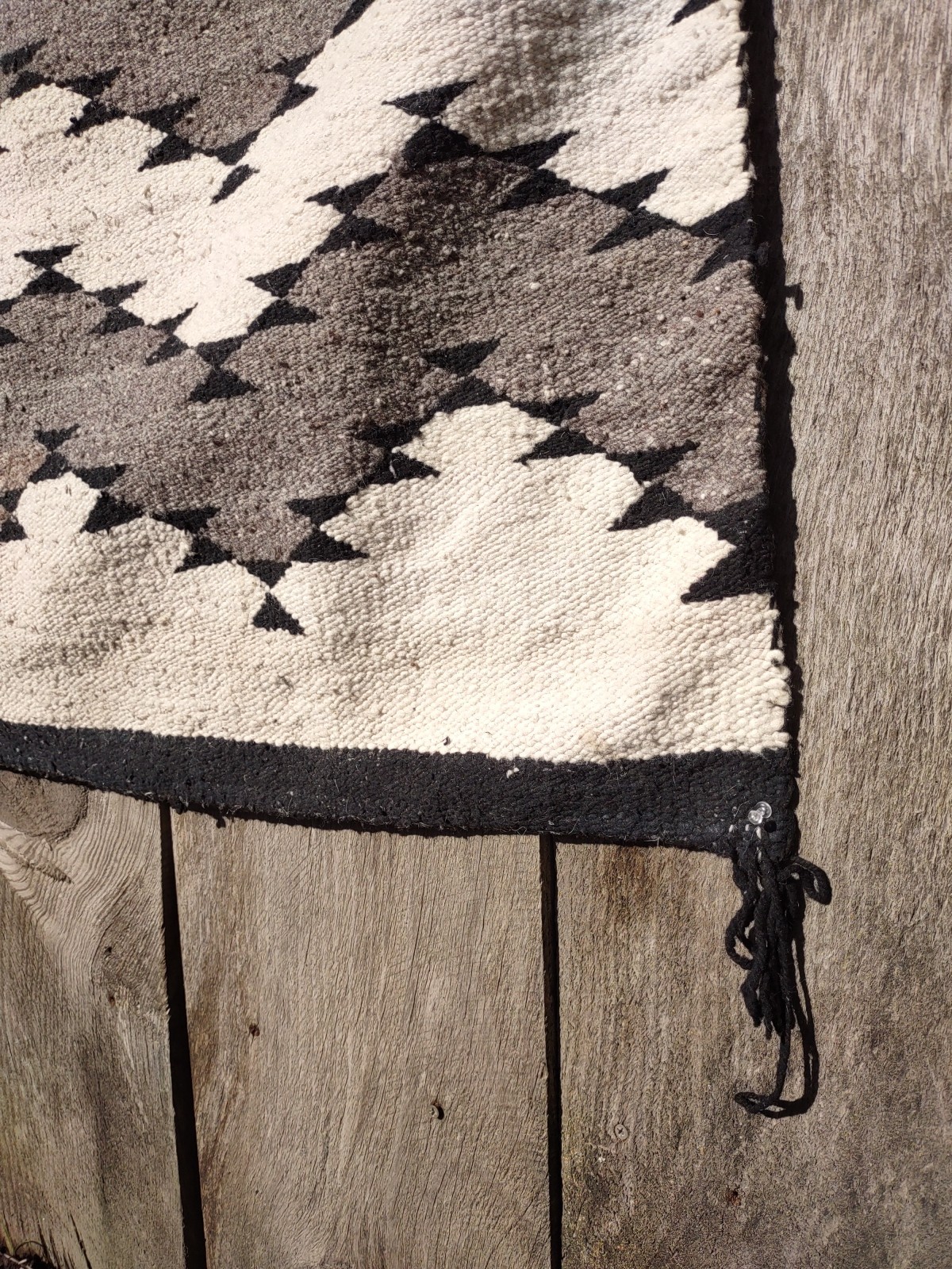 Navajo Rug Antique Native American Indian Blanket JB Moore 1920 58 x 45