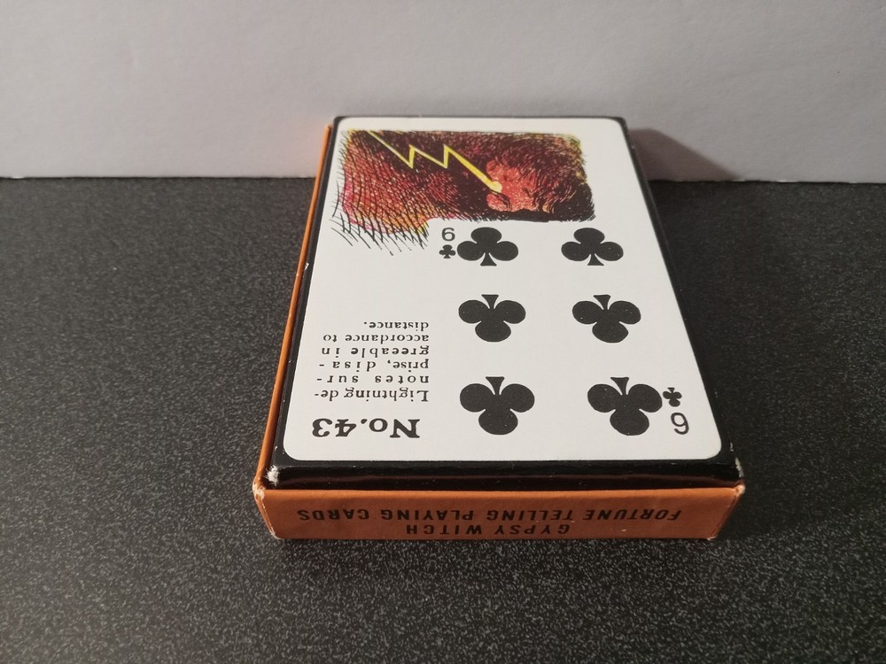 Gypsy Witch Fortune Telling Playing Cards