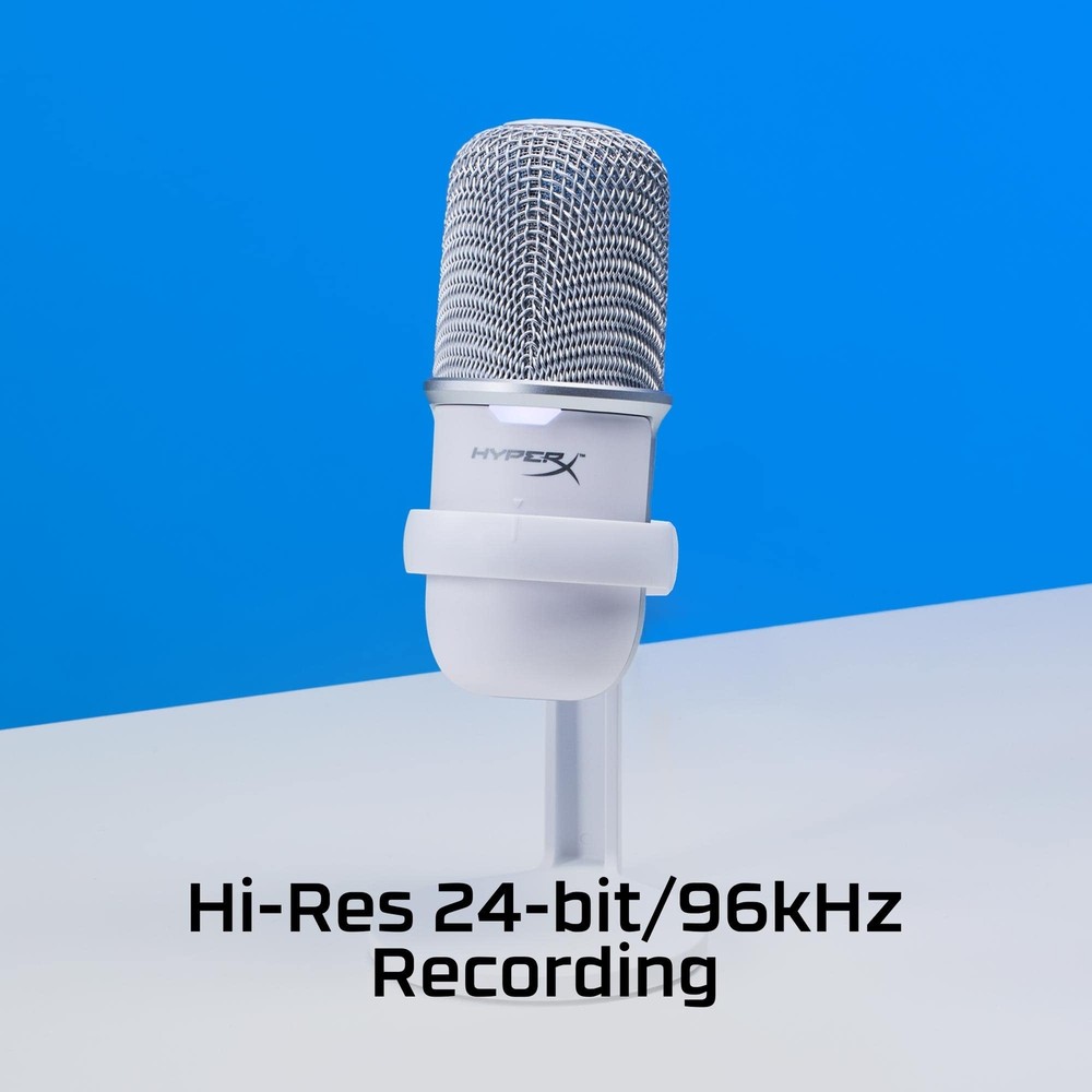 HyperX SoloCast – USB Condenser Gaming Microphone, for PC, PS4, PS5 and Mac, ...