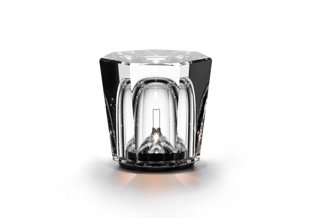 Xtal Acrux Crystal Acrux Cordless Table Lamp Ambientec Solid Glass　4 variations