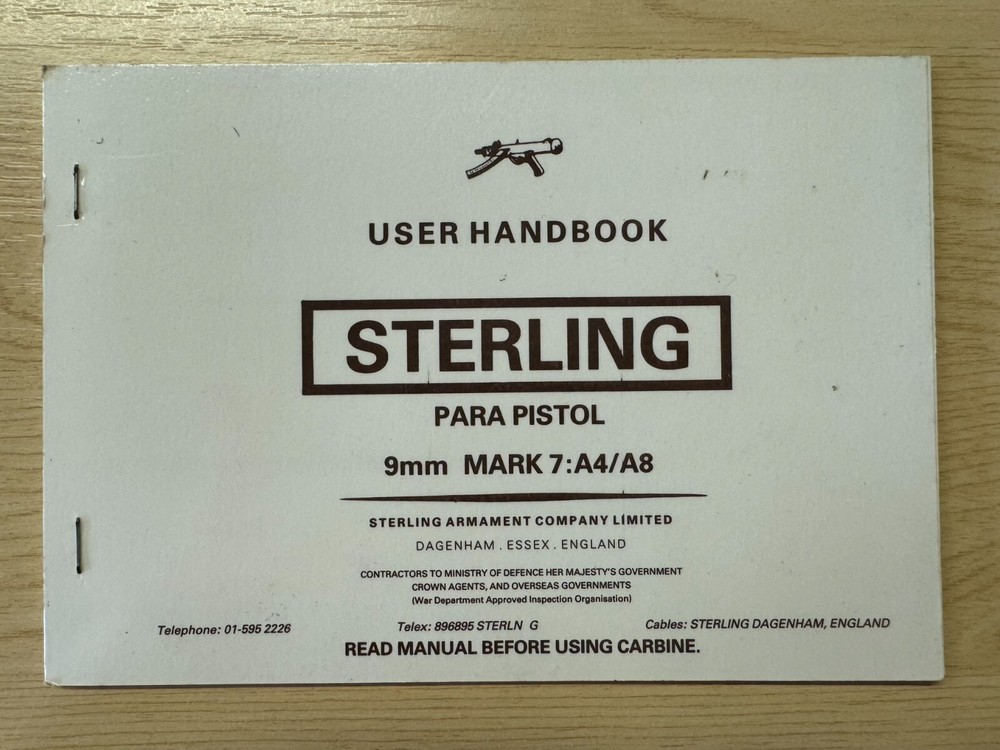 Sterling MK7 User Handbook