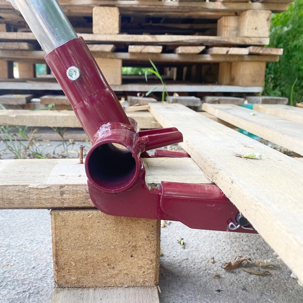 Pallet Buster Tool - Articulating Pivot-Action Head Deck Board Removal Tool Deck