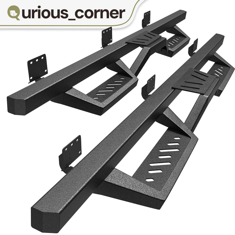 Running Boards Step Bars for 2019- 2026 Dodge Ram 1500 Crew Cab Drop Side Steps