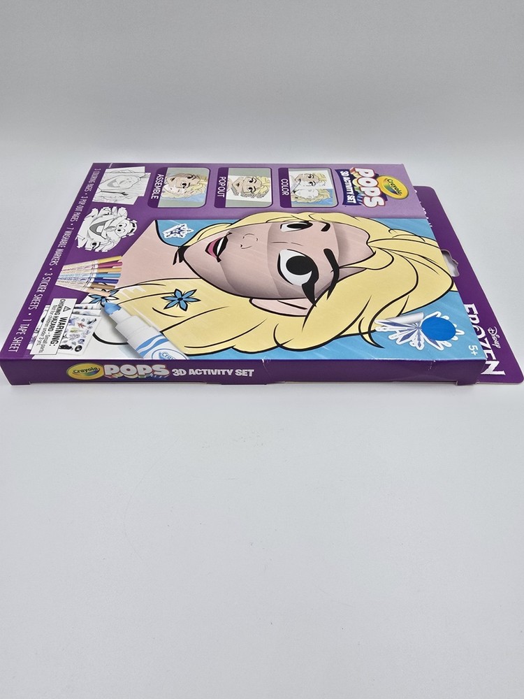 Crayola POPS 3D Activity Set Frozen Create 3D Art