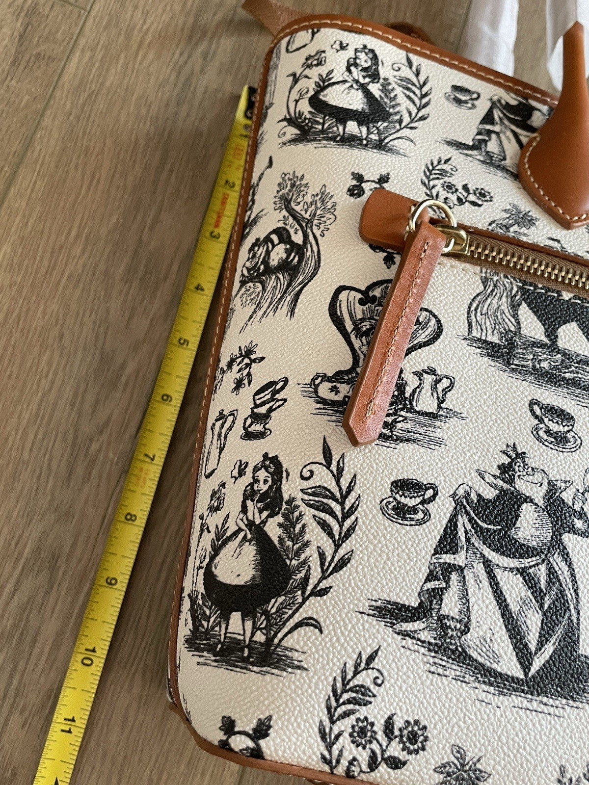 Dooney & Bourke Alice In Wonderland Purse Disney Tote Bag Purse NWT