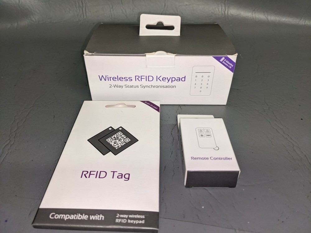 NEW! Unbranded Wireless RFID Keypad W/ Remote & RFID Tag (O7)