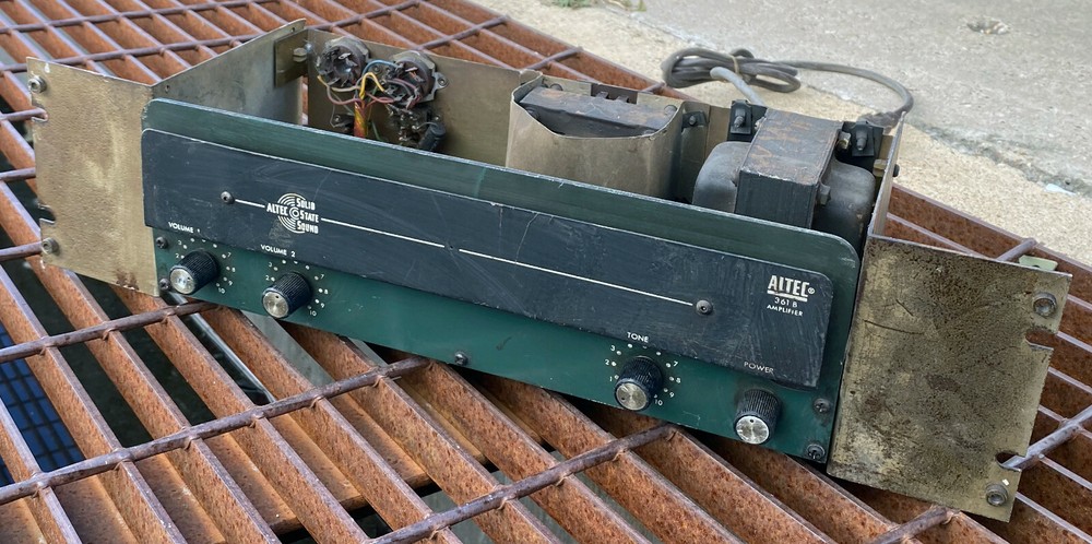 Vintage ALTEC 361B Solid State Mixer/Amplifier Unit Rackmount UNTESTED AS-IS #1