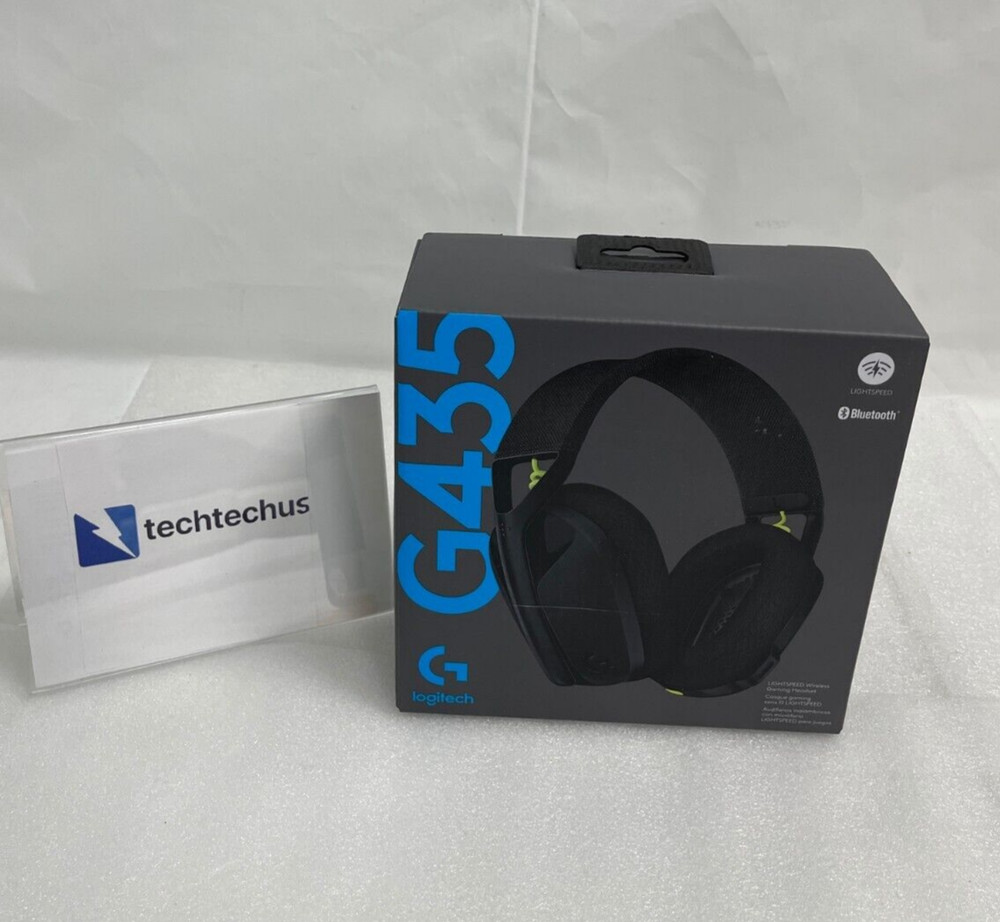 Logitech G435 Lightspeed Wireless Bluetooth Gaming Headset - Black
