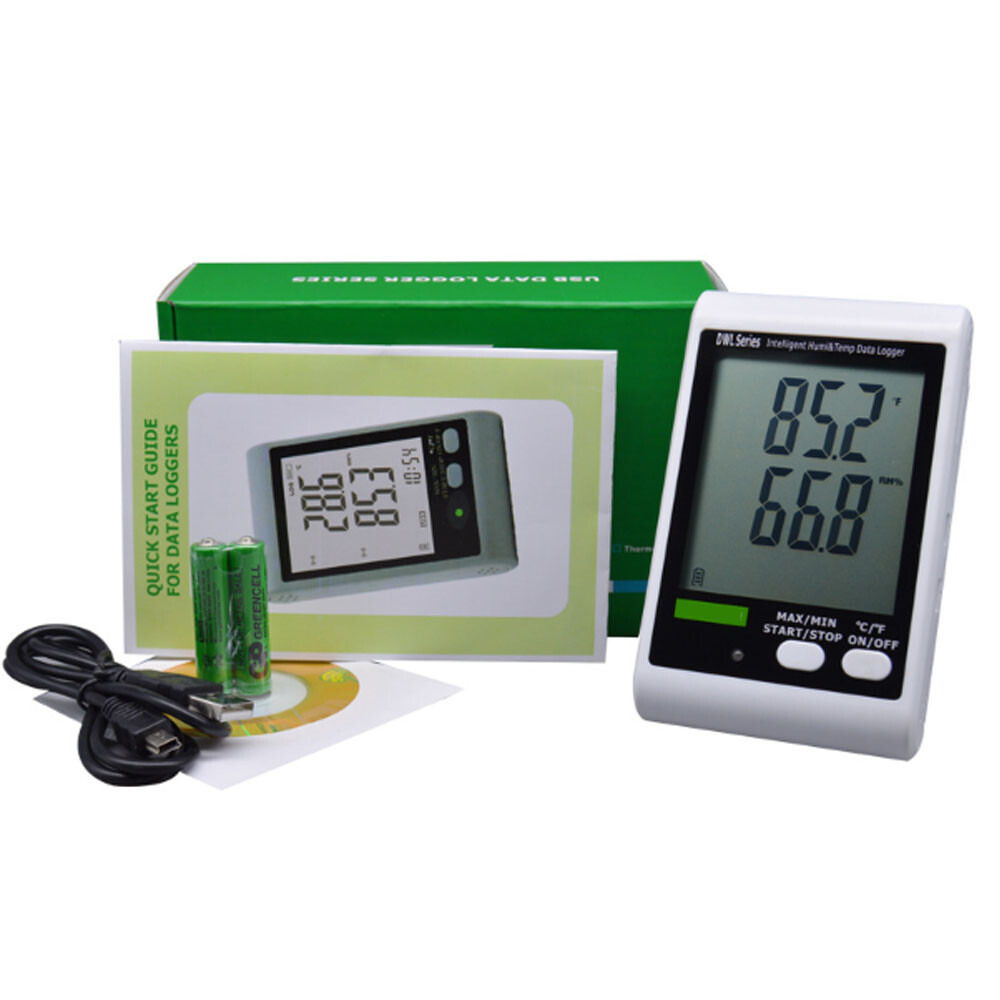 Digital Humidity Logger Portable Temperature and Humidity Automatic Tester Tool