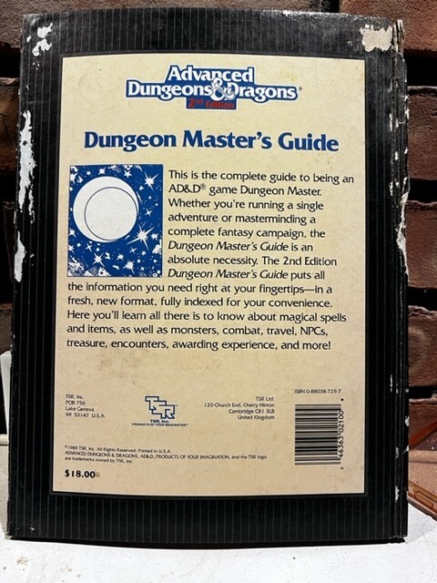 Advanced Dungeons and Dragons Dungeon Master's Guide