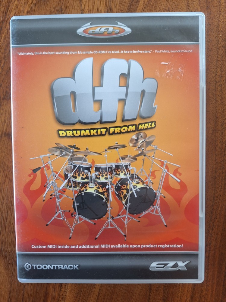 TOONTRACK EZX Drumkit From Hell