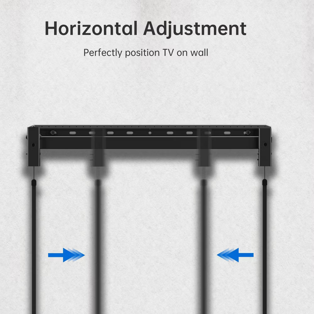 ErgoAV Large Fixed TV Mount 32"- 90"TVs