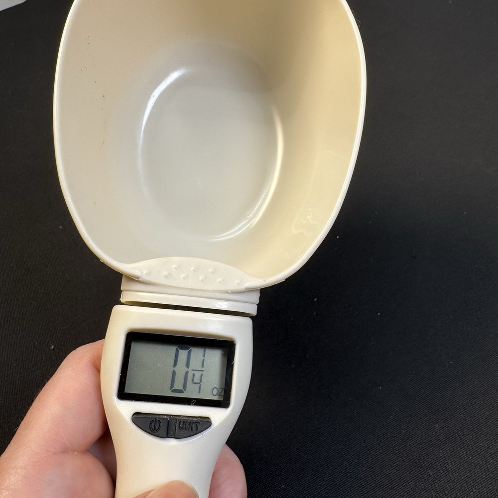 Electronic Measuring Spoon Scale (High-Precision, LCD, Cooking/Baking/Pets) Cup