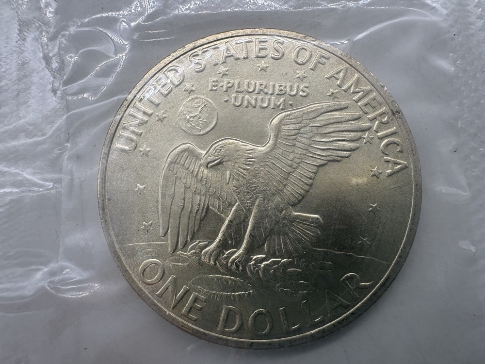 1971 Eisenhower Uncirculated Silver Dollar In Original Package (s)