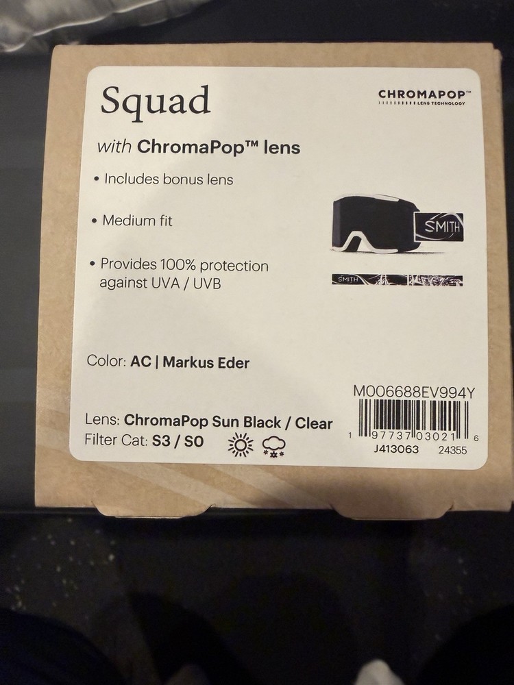 Smith Squad Chromapop Ski Goggles