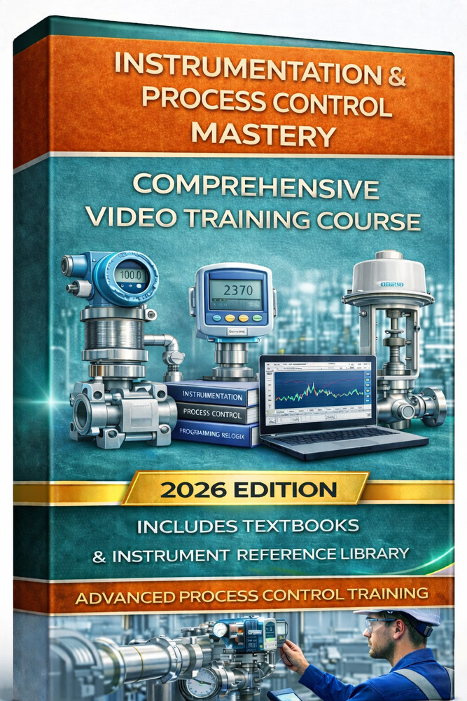 Process Control & Instrumentation Course | Video Training & Books | 2026 Edition
