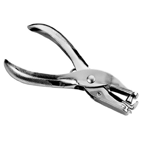 1- Hole Punch, 5 Sheet Capacity, Silver (90091) Single