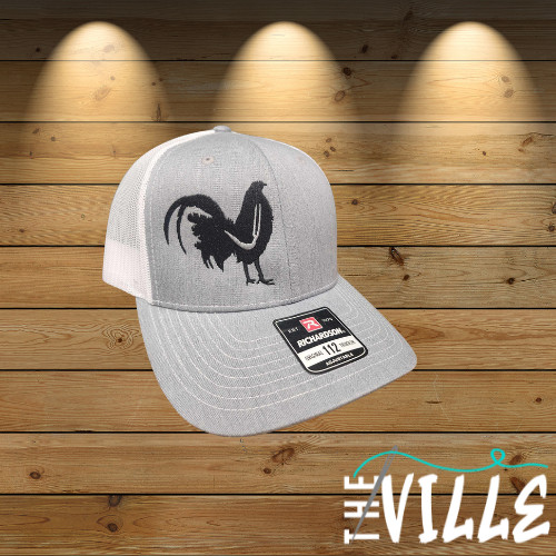Gamefowl with Short Knife Silhouette Hat