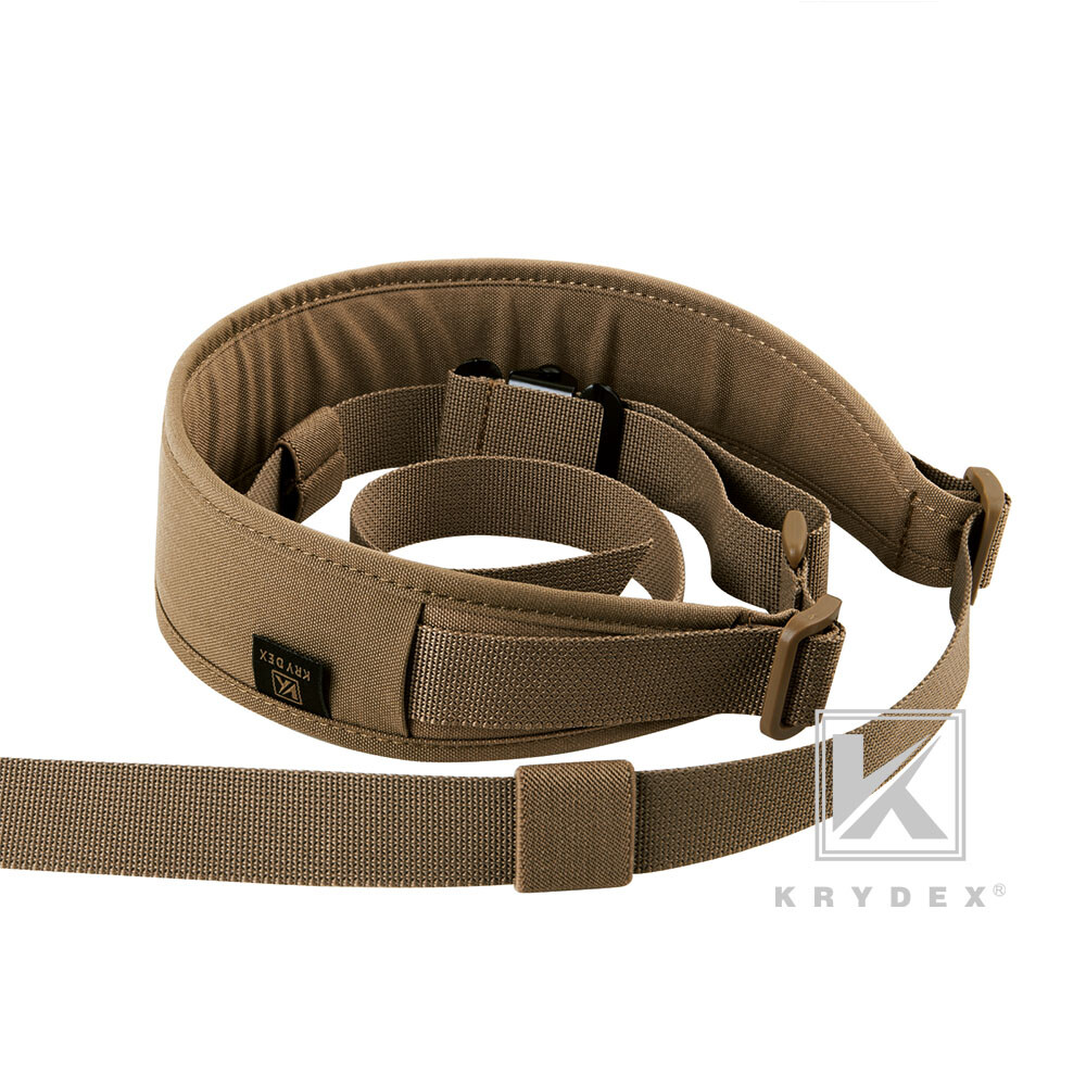 KRYDEX Tactical Sling Strap Modular Slingster 2-Point Sling Quick Adjust Buckle