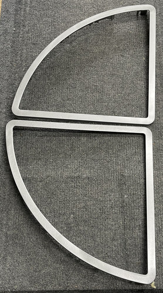 SEEBURG USC1 USC2 JUKEBOX: Side Frames Bandshell Firestar PAIR w TEMPLATE