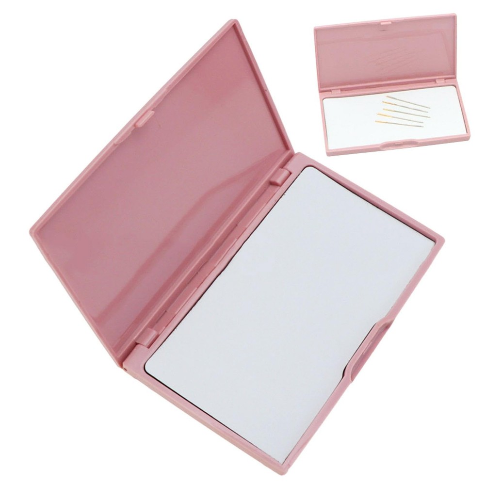 Magnetic Needle Case,Portable Knitting Pin Holder Case Random Pattern