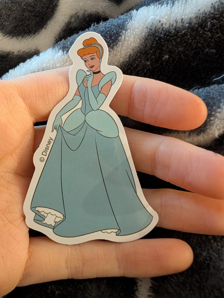 Cinderella, Disney, Princess, Sticker