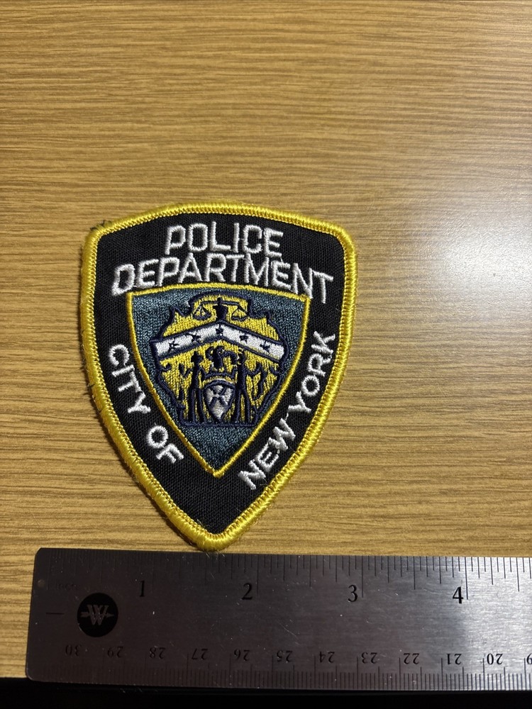 New York City Police Patch Small